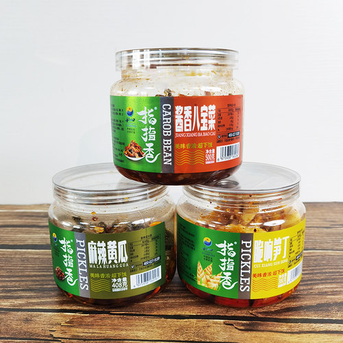 指指香麻辣黄瓜八宝菜脆响笋丁