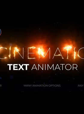 史诗游戏电影预告片字幕达芬奇模板 Cinematic Title Animator