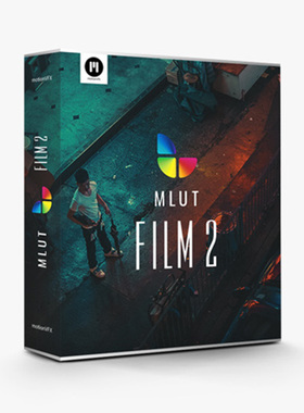 30种电影调色预设FCPX插件 mLut Film 2