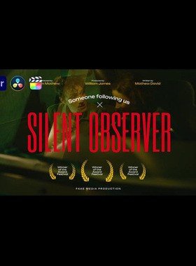 50组电影预告片标题字幕 AE PR FCP 达芬奇模板 Film Titles