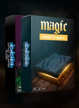 电影游戏魔法音效包2卷 David Dumais Audio Magic Sound FX