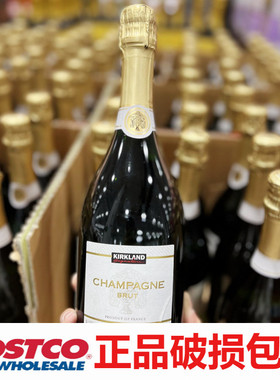 上海costco代购 法国进口科克兰香槟酒天然高泡葡萄酒代购