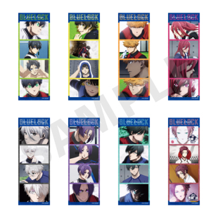 COLY 蓝色监狱 蓝锁 TV场面写截图拼接长条卡片 周边 日版现货