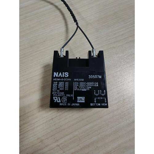 HE2aN-S-DC24V 原装拆机件松下继电器 25A 6脚 24V