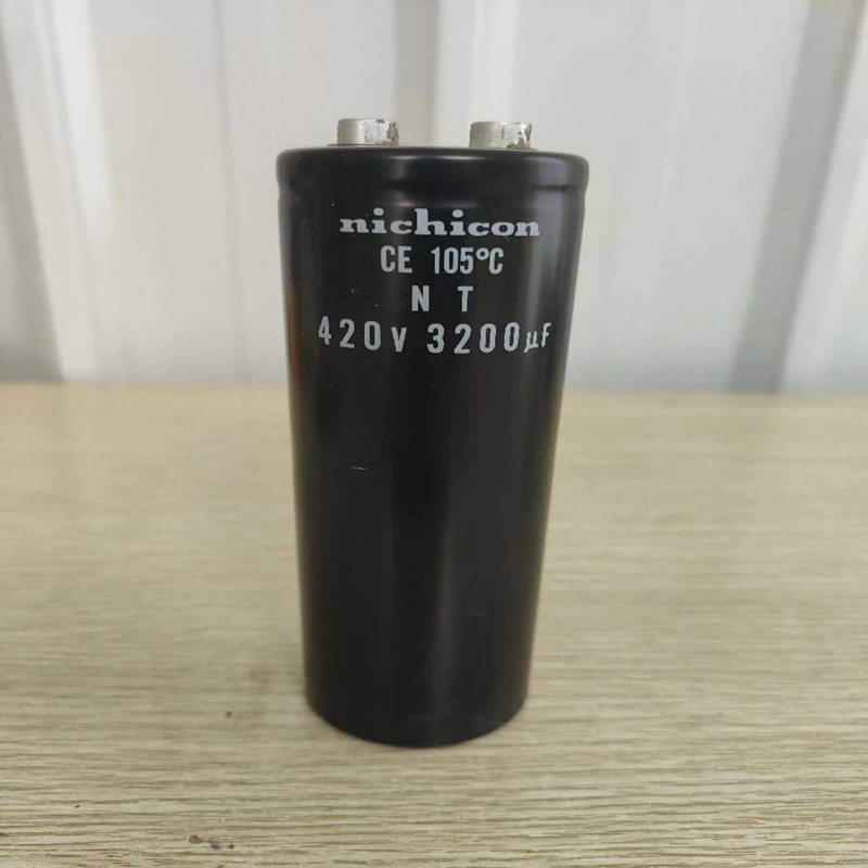原装拆机日本尼吉康105℃ 420V3200UF螺丝脚电容