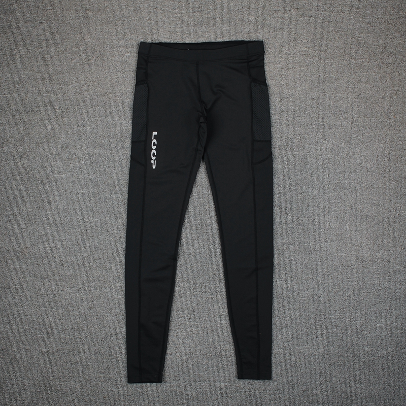 男速干高弹力运动压缩紧身跑步裤