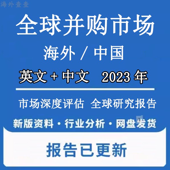 2022-2024年全球及中国投资并购行业并购产业市场现状分析战略