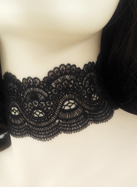 choker蕾丝遮疤痕脖子饰品颈带