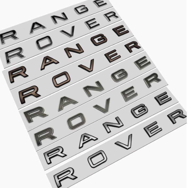路虎揽胜VSRANGEROVER机盖字标