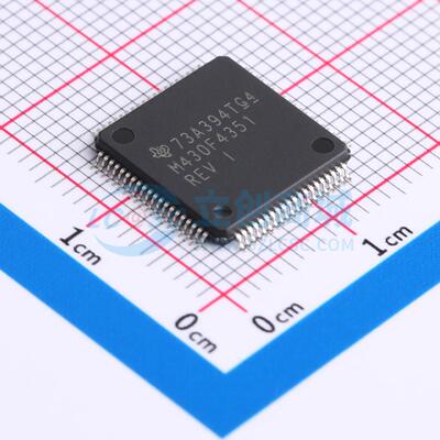 单片机(MCU/MPU/SOC) MSP430F4351IPNR LQFP-80(12x12) 原装正品