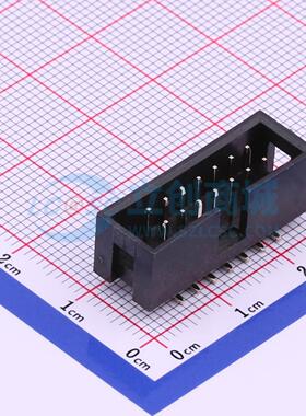连接器 321014MG0CBK00A01 SMD,P=2.54mm 2x7P 简牛座