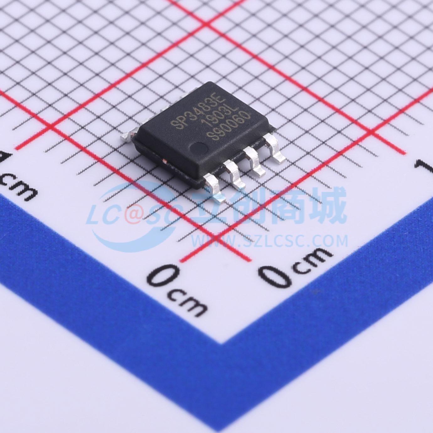 RS-485/RS-422芯片 SP3483EN-L/TR SOIC-8 原装 电子元器件配单