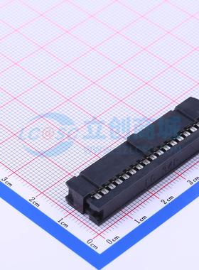 连接器 Z-S11F341B0BW01 P=2.54mm 2x17P IDC连接器