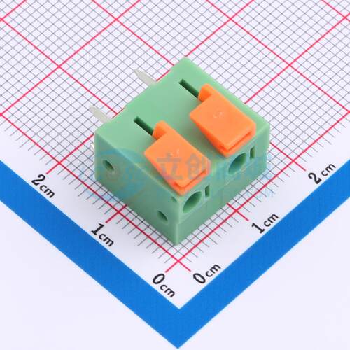 螺钉式接线端子 KF142V-7.62-2P P=7.62mm 原装 电子元器件配单