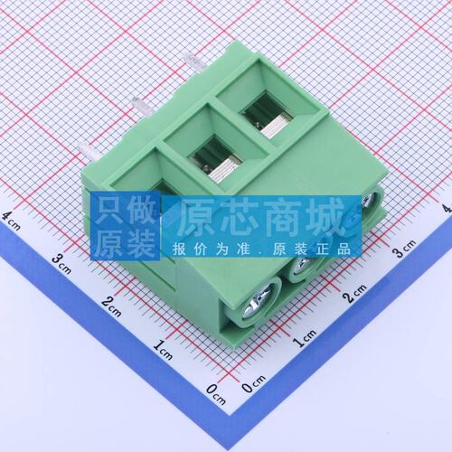 螺钉式接线端子 KF136T-10.16-3P 插件,P=10.16mm 1x3P 原装正品
