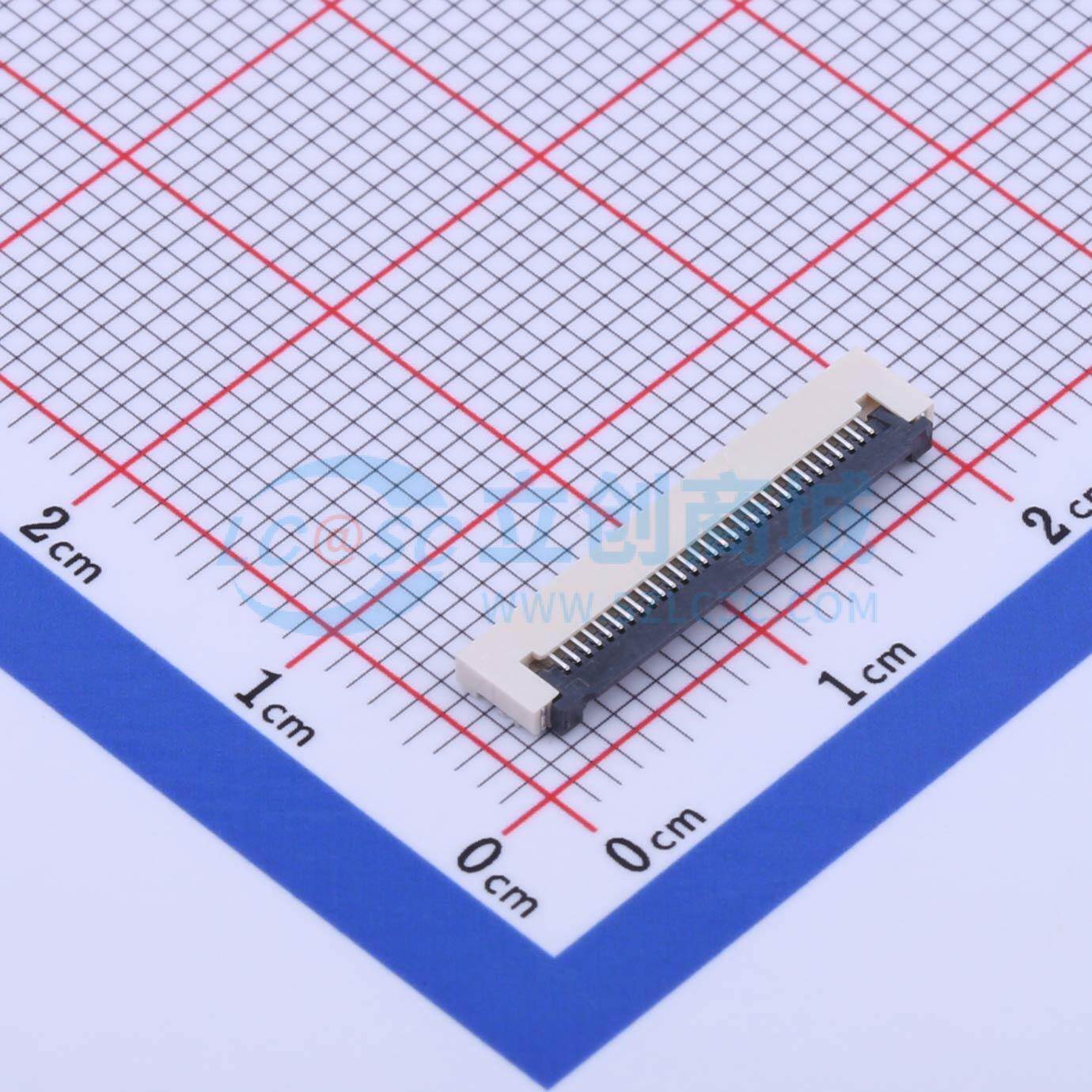 连接器 AFC30-S30FCA-00 P=0.5mm 原装 电子元器件配单