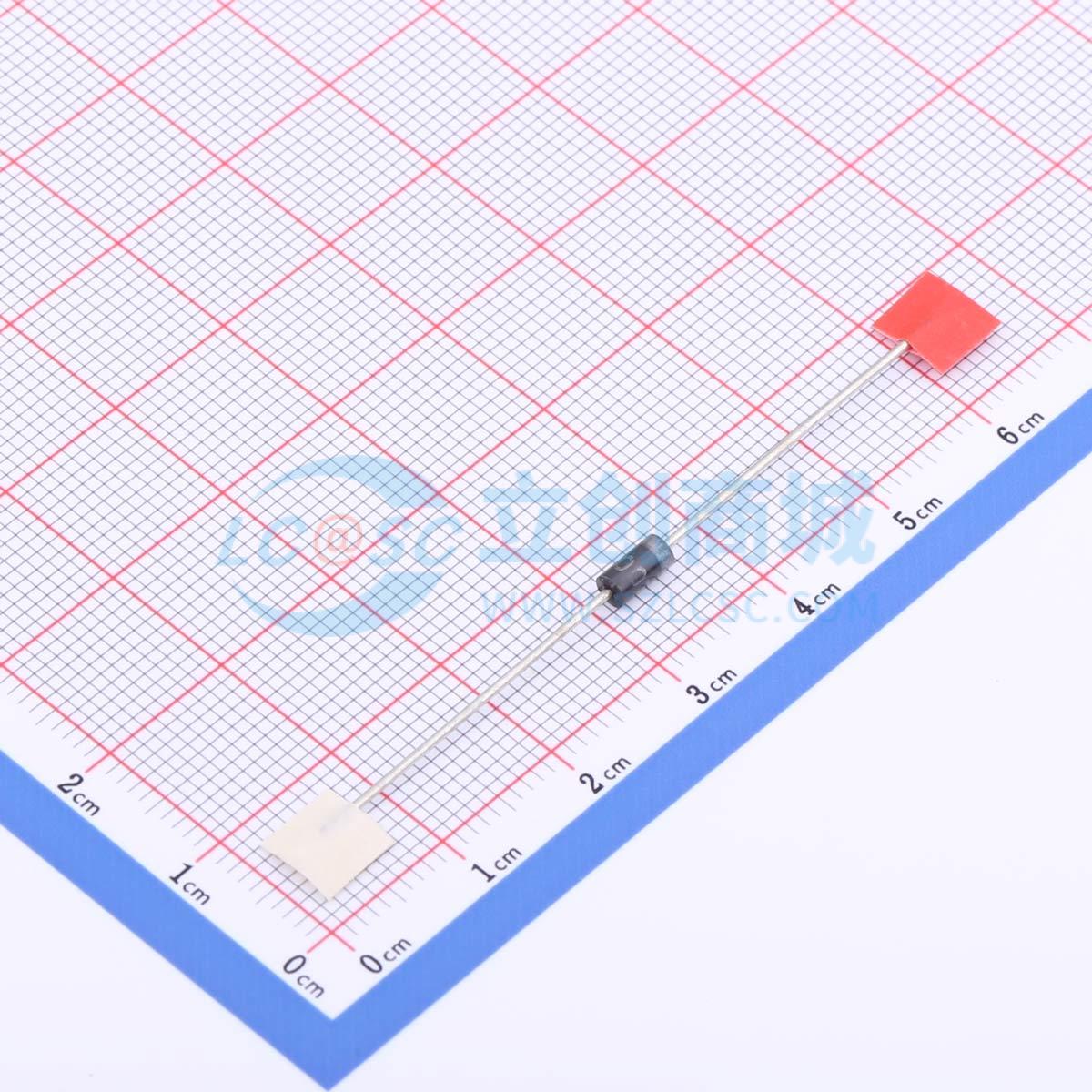 通用二极管 1N4007-G DO-41 1kV 1A Comchip(典琦) 电子元器件