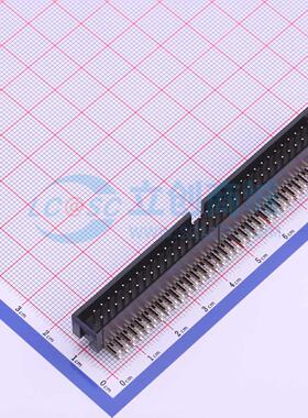 连接器 321064RG0ABK00A02 弯插,P=2.54mm 2x32P 简牛座