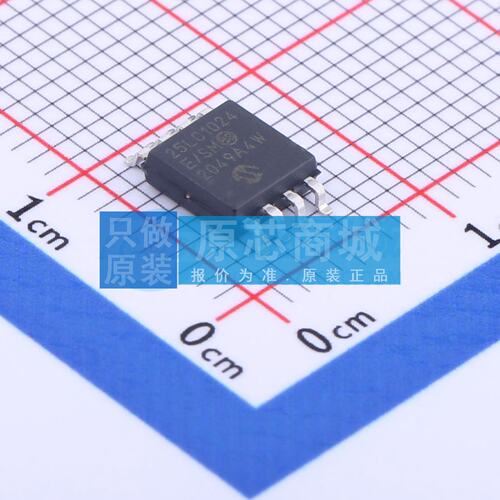 EEPROM 25LC1024-E/SM SOIJ-8-5.28mm 原装正品 电子元器件配单