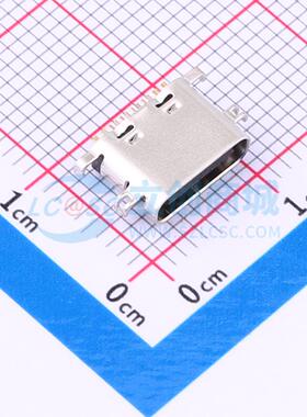 USB连接器 TYPEC-302-BRP16SC21 SMD 母 沉板 电子元器件配单