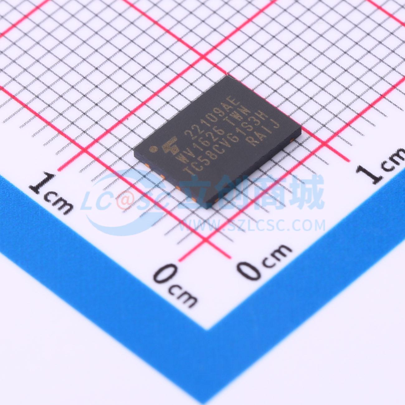 NAND FLASH TC58CVG1S3HRAIJ WPDFN-8(6x8) 原装 电子元器件配单