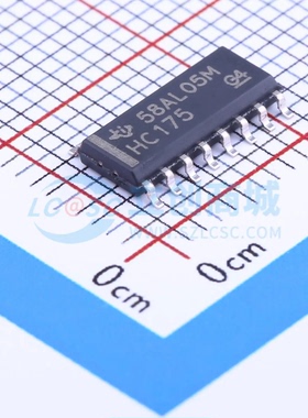 触发器 SN74HC175DR SOIC-16 原装正品 电子元器件配单