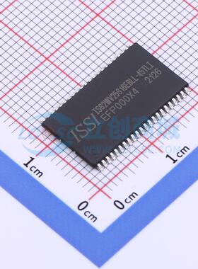 静态随机存取存储器(SRAM) IS62WV25616EBLL-45TLI TSOPII-44-10.