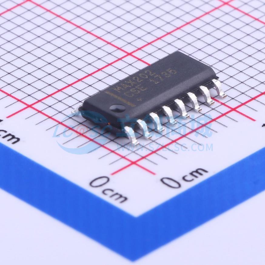 RS232芯片 MAX202CSE+T SOIC-16 原装正品 电子元器件配单