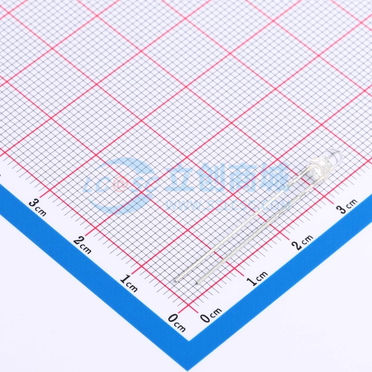 红外发射管 IR204C-A-L(BY)(M) 插件,P=2.54mm 940nm 电子元器件