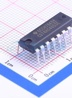 模拟开关/多路复用器 CD74HC4053E PDIP-16 原装 电子元器件配单