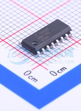 移位寄存器 MM74HC595MX SOIC-16 原装正品 电子元器件配单