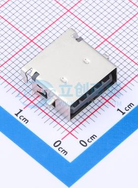 USB连接器 UB21F-B011-HLRG22-P 插件 沉板 原装 电子元器件配单