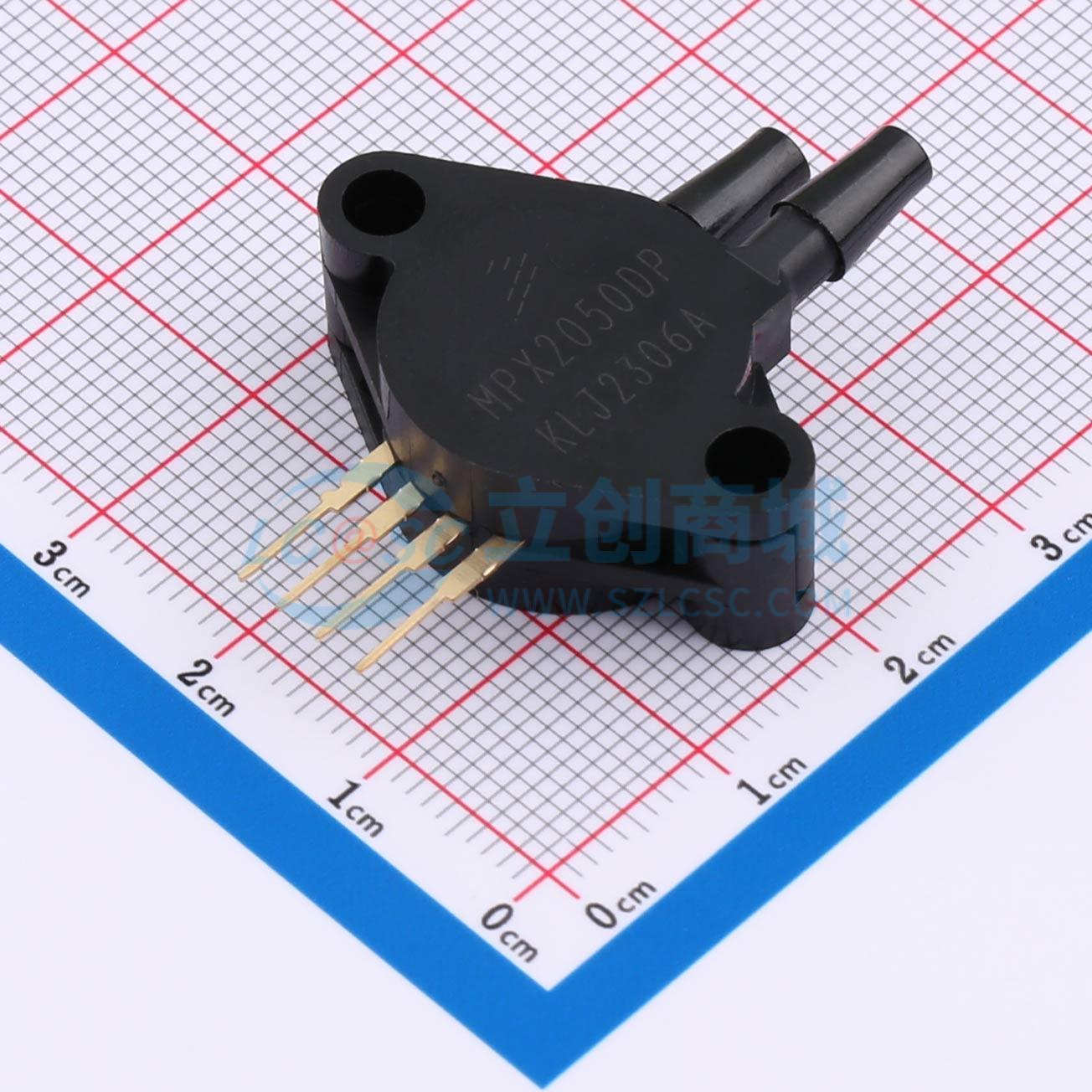 压力传感器 MPX2050DP SIP-4 50Kpa 原装正品 电子元器件配单