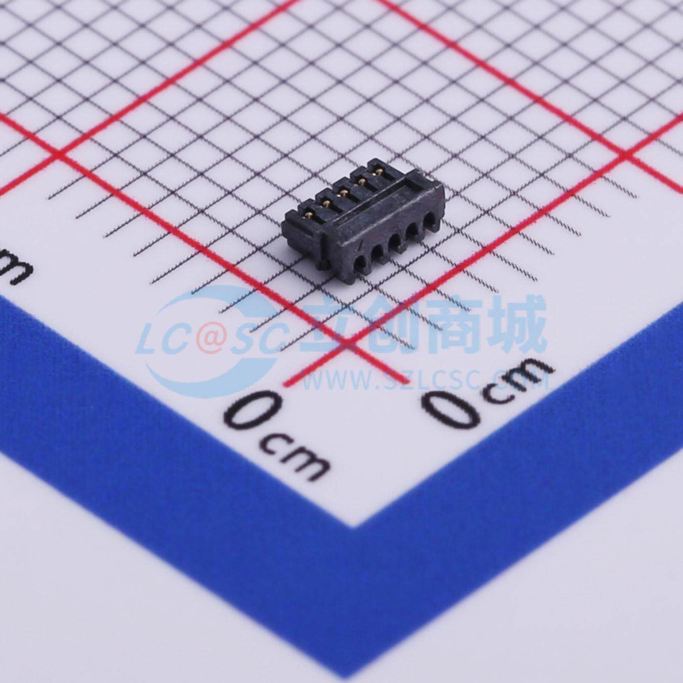 连接器 M0611HI-05-GB P=0.6mm 1x5P IDC连接器