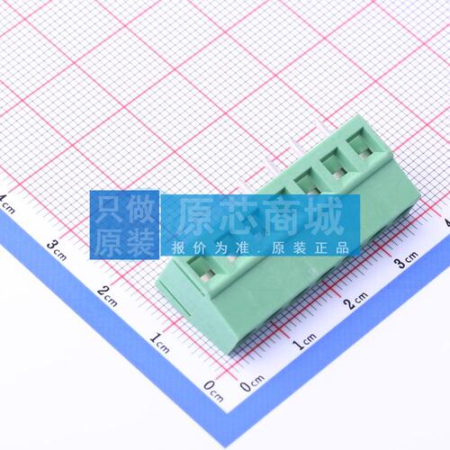 螺钉式接线端子 DB128V-5.08-7P-GN-S 插件,P=5.08mm 1x7P 原装