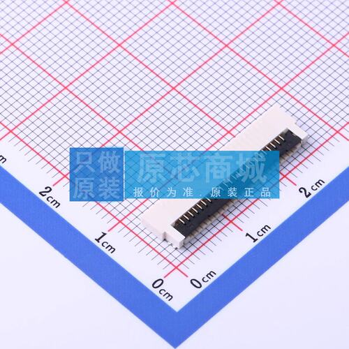 连接器 AFB04-S24FIA-HF SMD,P=0.8mm,卧贴 翻盖式 24P 下接