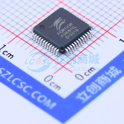 单片机(MCU/MPU/SOC) FU6811L LQFP-48(7x7) 原装 电子元器件配单