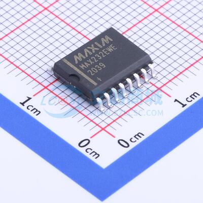 RS232芯片 MAX232EWE+T SO-16-300mil 原装正品 电子元器件配单