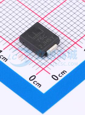 TVS/ESD管 1.5SMC75CA DO-214AB(SMCJ) 64.1V 14.8A Littelfuse力
