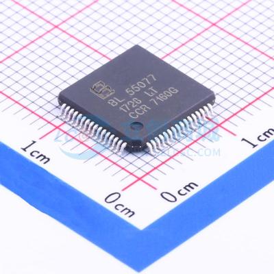 LCD驱动 BL55077 LQFP-64(10x10) 原装正品 电子元器件配单