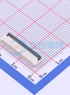 连接器 KH-FPC0.5-H2.0SMT-36P-QCHF SMD,P=0.5mm 翻盖式 36P
