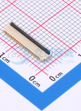 连接器 HC-FPC-03-09-39RLTAG SMD,P=0.3mm,卧贴 翻盖式 39P 下接