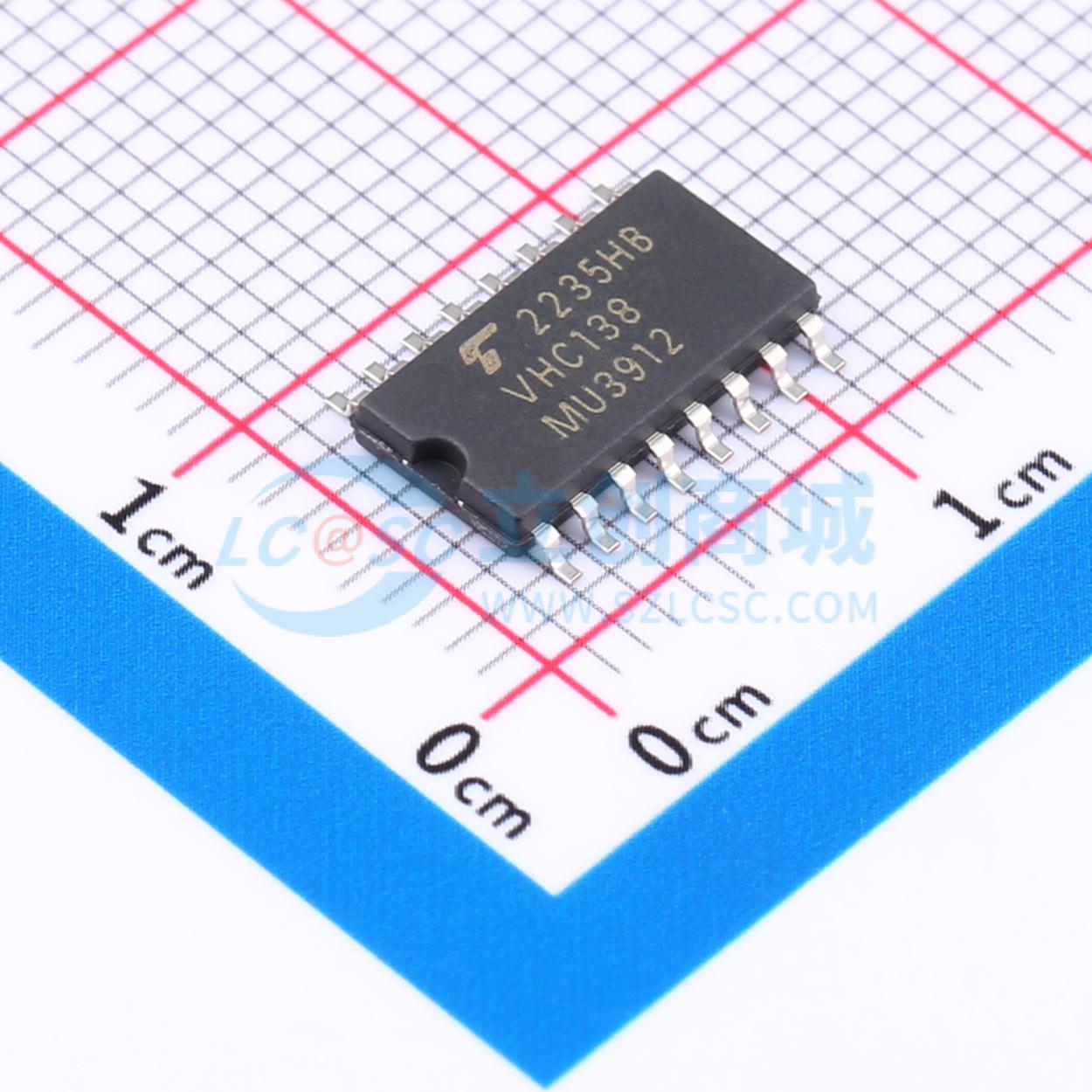 信号开关/编解码器/多路复用器 TC74VHC138F(EL,K,F) SOIC-16-208