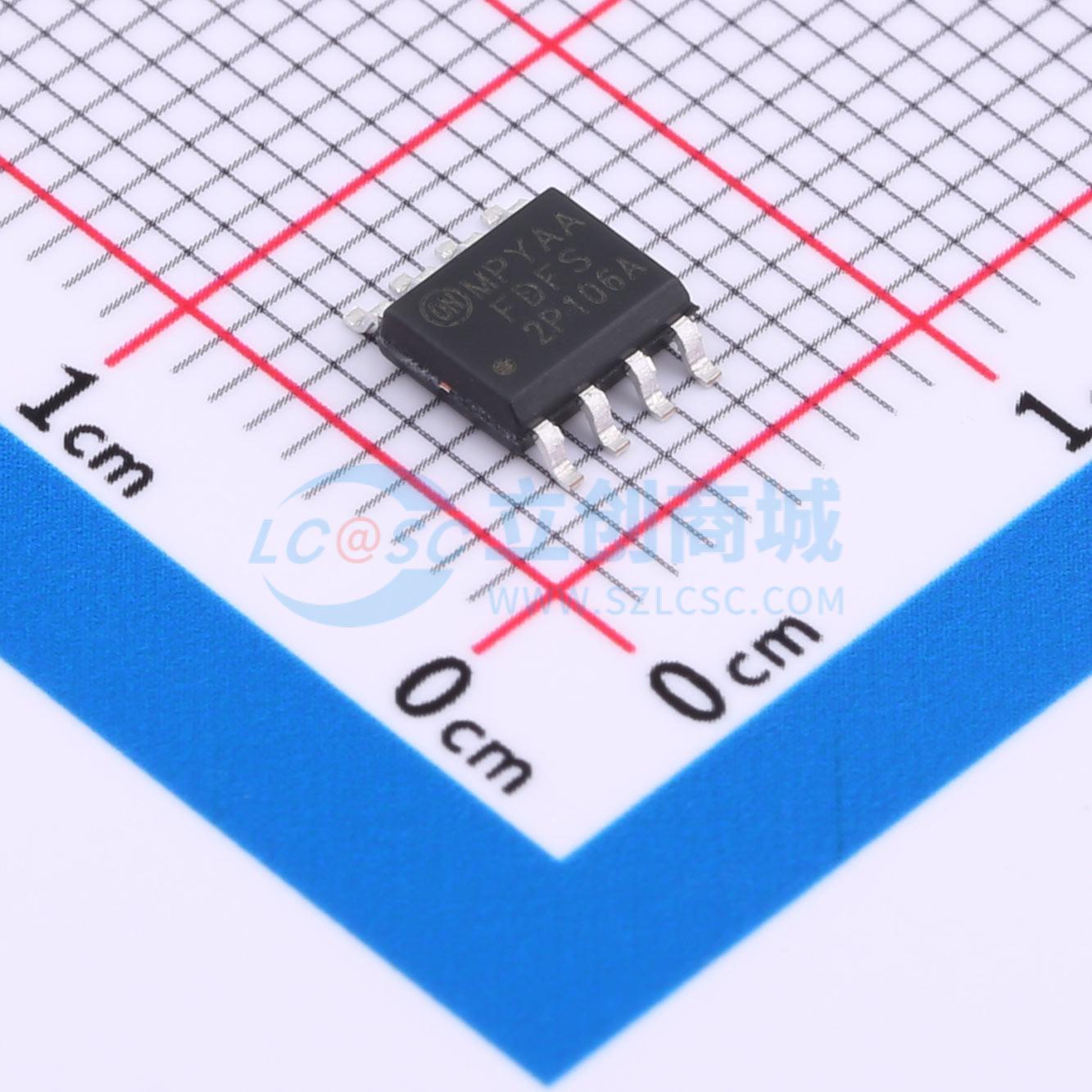 场效应管(MOSFET) FDFS2P106A SO-8 60V 3A 原装