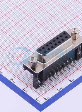 D-Sub/VGA连接器 DS1037-15FNAKT74-0CC 弯插 母 15P 电子元器件