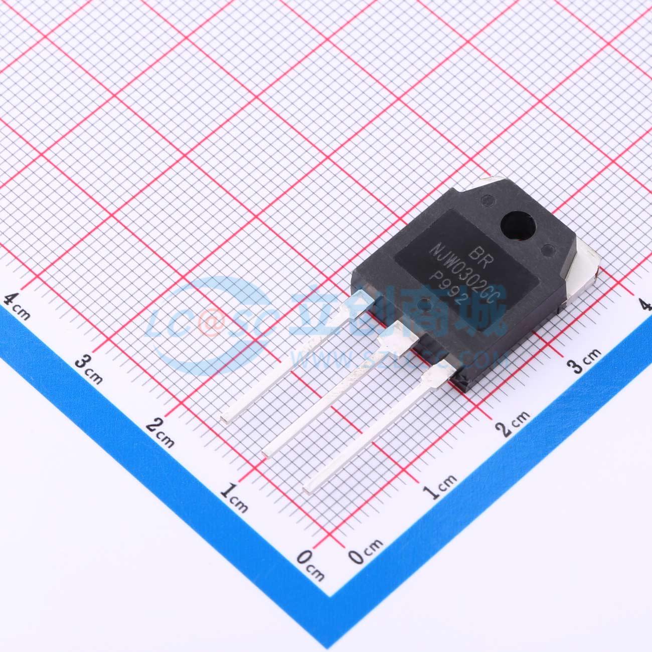 三极管(BJT) NJW0302GC TO-3PH BLUE ROCKET(蓝箭) 电子元器件