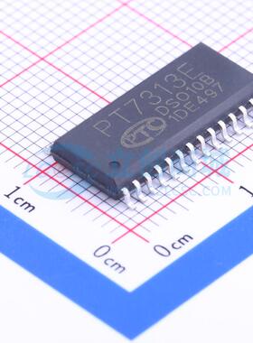 音频接口芯片 PT7313E SOP-28-300mil 原装正品 电子元器件配单