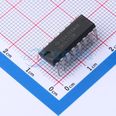 RS-485/RS-422芯片 SN75172N PDIP-16 原装正品