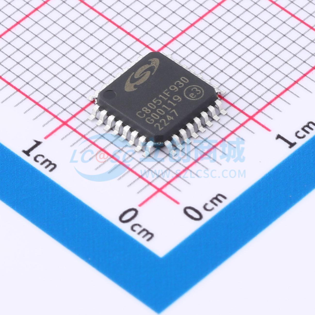 单片机(MCU/MPU/SOC) C8051F930-G-GQ LQFP-32(7x7) 电子元器件