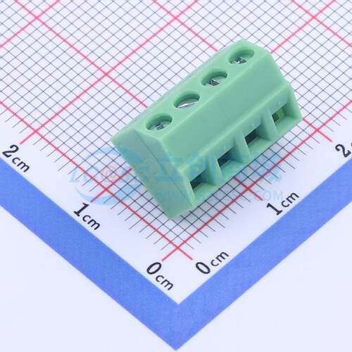 螺钉式接线端子 KF127S-3.81-4P 插件,P=3.81mm 1x4P 电子元器件